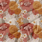 Floral Wholesale Digital Printed Fabric for Dress & Cloth